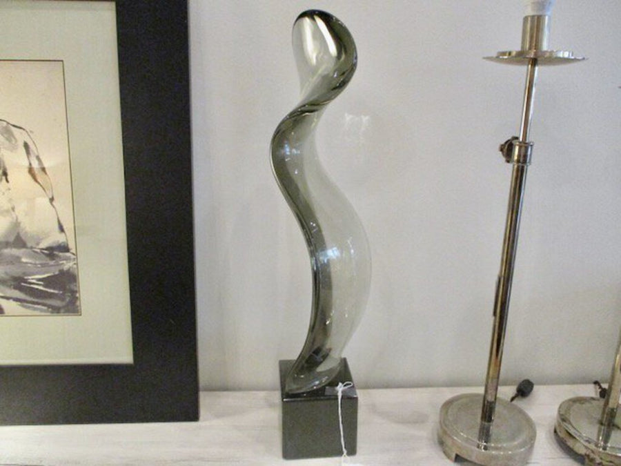 Large Signed Murano Glass Sculpture Signed Bertacay Samuel 1983