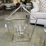 Savoy House Townsend Lantern In Satin Nickel Finish 36"T a 24" x 24"