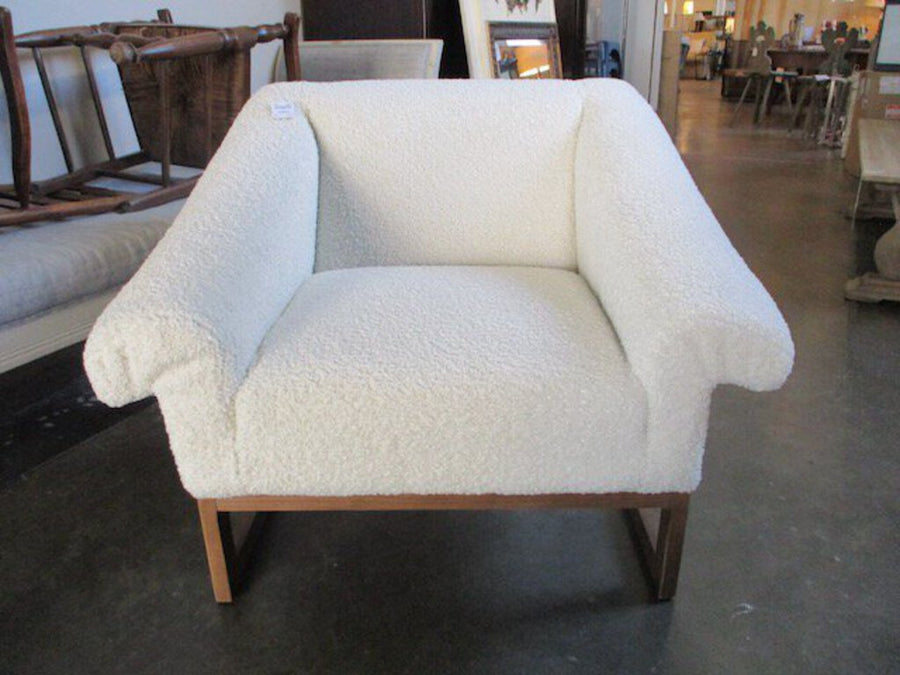 Four Hands Reggie Chair In Boucle Fabric 35"W x 34"D x 31"T