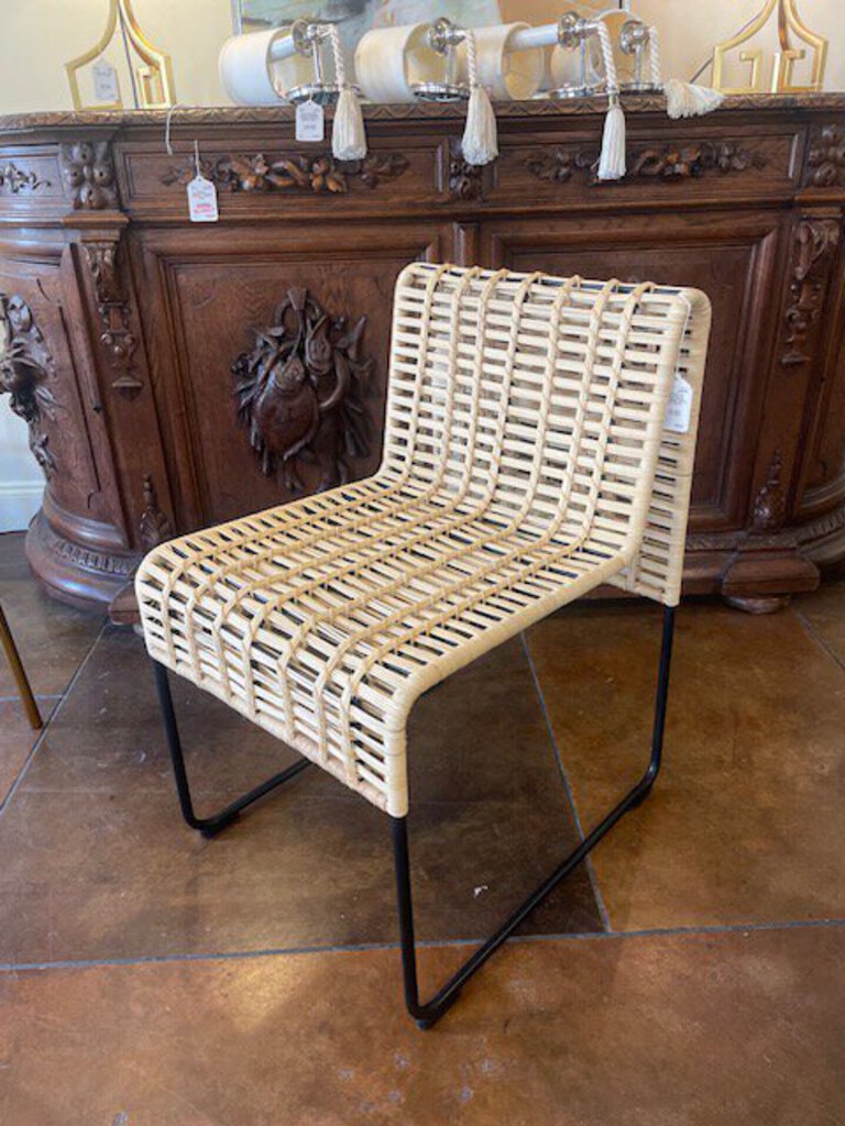 LeAnn Ford for Crate & Barrel Woven Chair 19"W x 31"T x 23.5"D