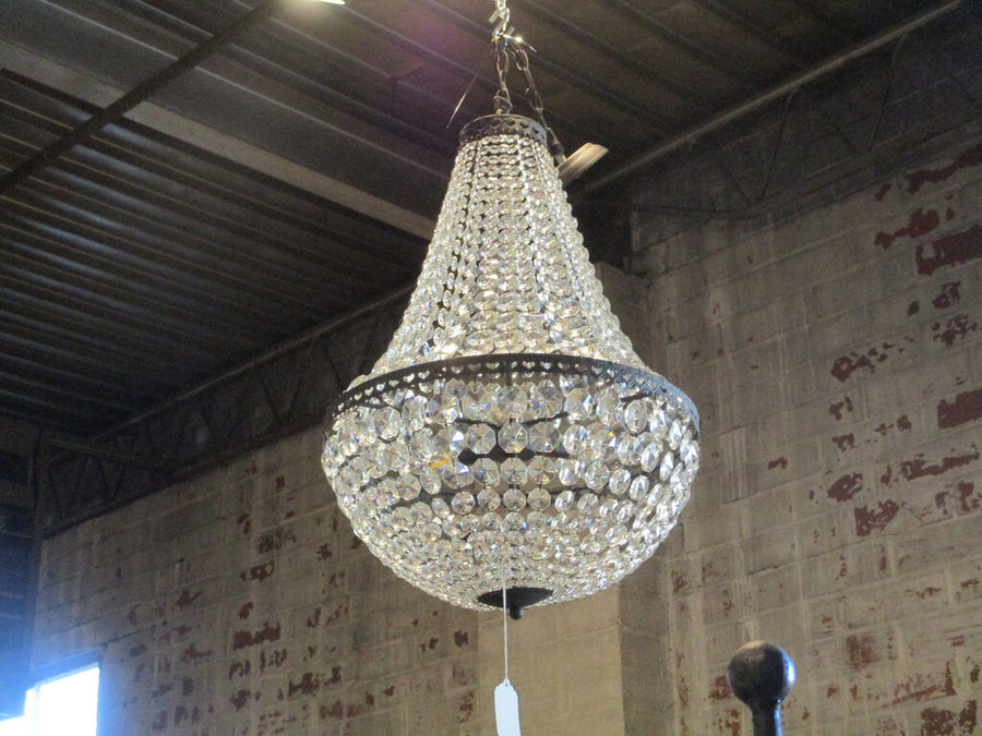 Empire Style Crystal Chandelier 29"Tall x 20"Diam Fixture