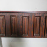 MCM Original Dillingham King Headboard In Walnut And Pecky Cypress