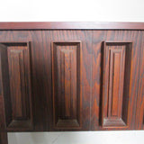 MCM Original Dillingham King Headboard In Walnut And Pecky Cypress