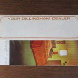 MCM Original Dillingham 6 Drawer Dresser In Walnut And Pecky Cypress 60"W x 19"D x 30"T 28"W HEADBOARD AVAILABLE FINAL PRICE