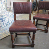 Leather Accent Chair 19.5"W x 19"D x 40"T FINAL PRICE