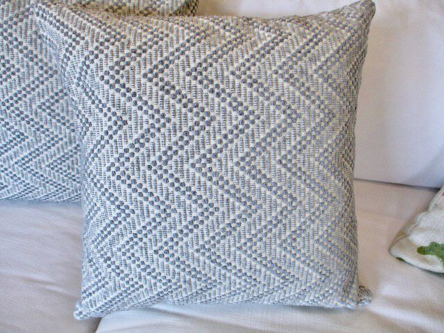 Pair Of Custom Pillows In Schumacher "Audley" Fabric 20" x 20"