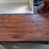 Hand Crafted Old Wood Rustic Coffee Table 52"L x 29"D x 17"T