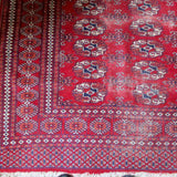 Antique Mori Bokhara Rug 4' x 6'3"