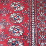Antique Mori Bokhara Rug 4' x 6'3"