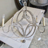 Silver Orb Chandelier 30"Diam x 35"Tall to Ceiling