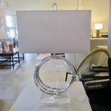 New Modern Circles Lamp 23.5"T to Finial