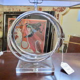 New Modern Circles Lamp 23.5"T to Finial