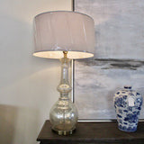 New Tall John Richards Iridescent Lamp 37.5"T to Finial