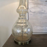 New Tall John Richards Iridescent Lamp 37.5"T to Finial
