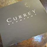 New Currey And Company Amber Lamp With Green Silk Shade 26.5"T to Finial