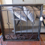 Iron Fireplace Screen 35"T x 34.5"W