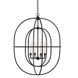 New Visual Comfort Desmond Open Double Oval Chandelier 40"T x 31