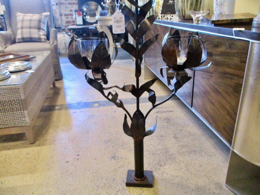 Large Jan Barboglio Standing Candelabra 42"T x 21"W