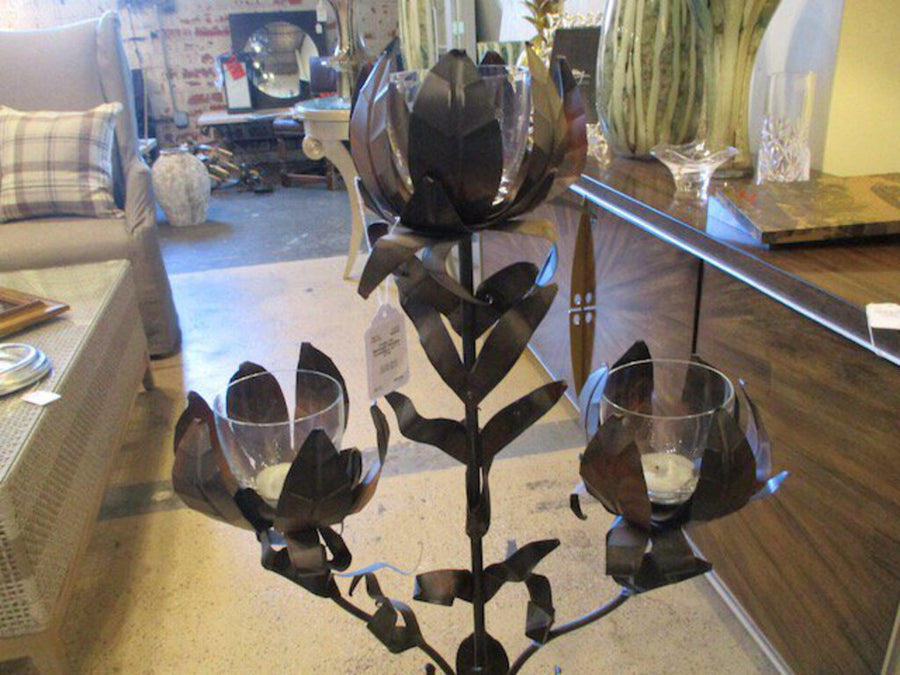 Large Jan Barboglio Standing Candelabra 42"T x 21"W