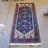 Vintage Hand Knotted Runner 74"L x 31"W