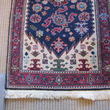 Vintage Hand Knotted Runner 74"L x 31"W