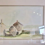 Signed Original Watercolor Of Ireland 23"W x 19"T
