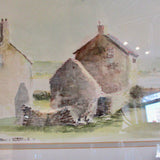 Signed Original Watercolor Of Ireland 23"W x 19"T