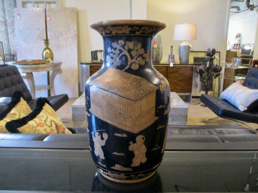 Asian Vase 14"T