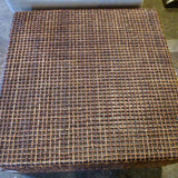 Woven Coffee Table 35" x 35" x 18"T