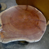Live Edge Accent Table 21"T x 24"Diam