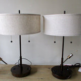 Pair Of Stanton Home Lamps 22"T to Finial
