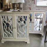 Mirrored Nightstand 32"W x 13"D x 36"H