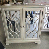 Mirrored Nightstand 32"W x 13"D x 36"H