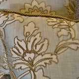 Pair Of Custom Pillows With Scalamandre Fabric 21" x 21"