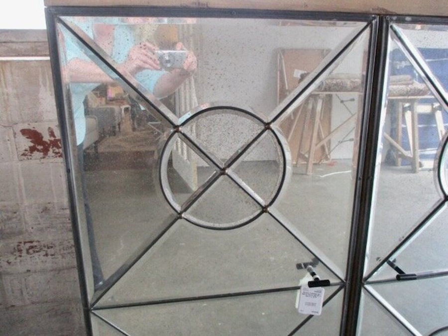 Rustic Cabinet w/ Mirror Front 40"W x 44"T x 12"D