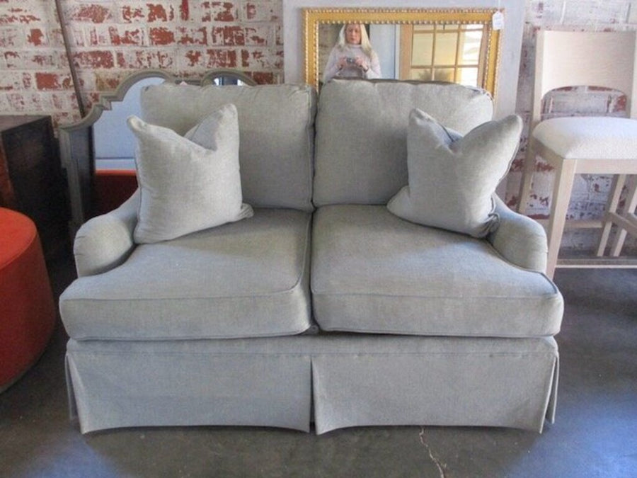 Wesley Hall Loveseat in Fabricut " Zenith" 58"W x