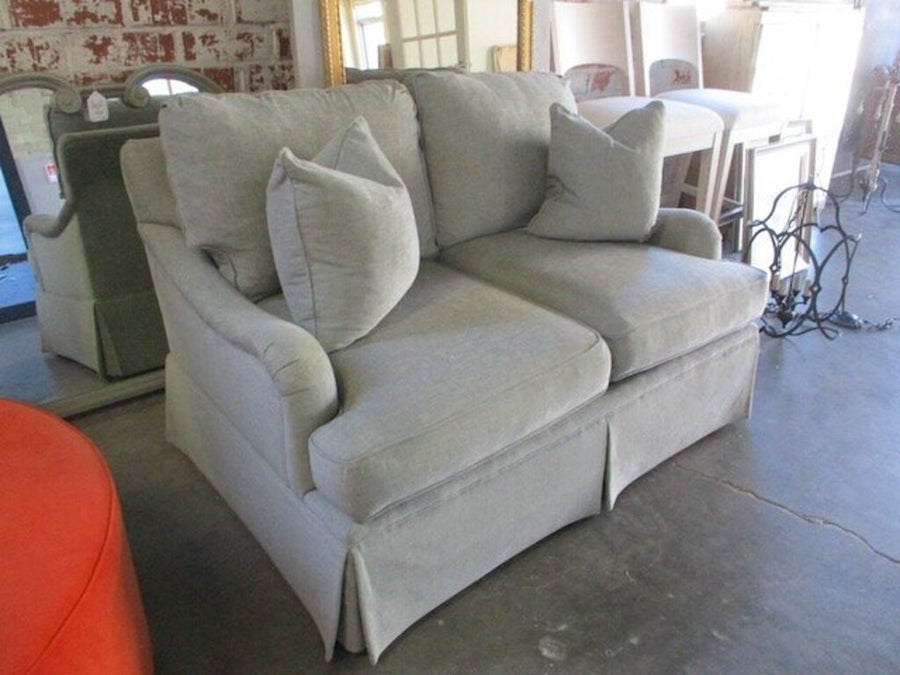 Wesley Hall Loveseat in Fabricut " Zenith" 58"W x