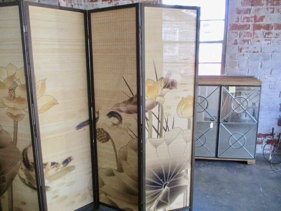 6-Panel Double Sided Bamboo Divider 71"T x 114"W Fully Expanded (Each Panel 19"W)