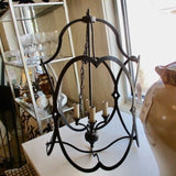 Black Iron Lantern 24"T x 16"Diam