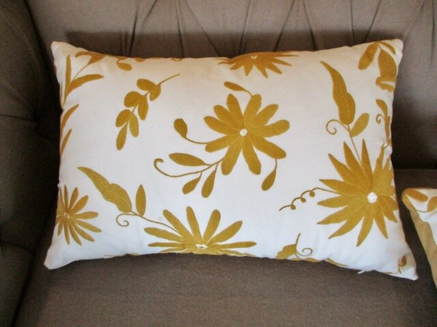Pair Of New Custom Lumbar Pillows 19" x 12"