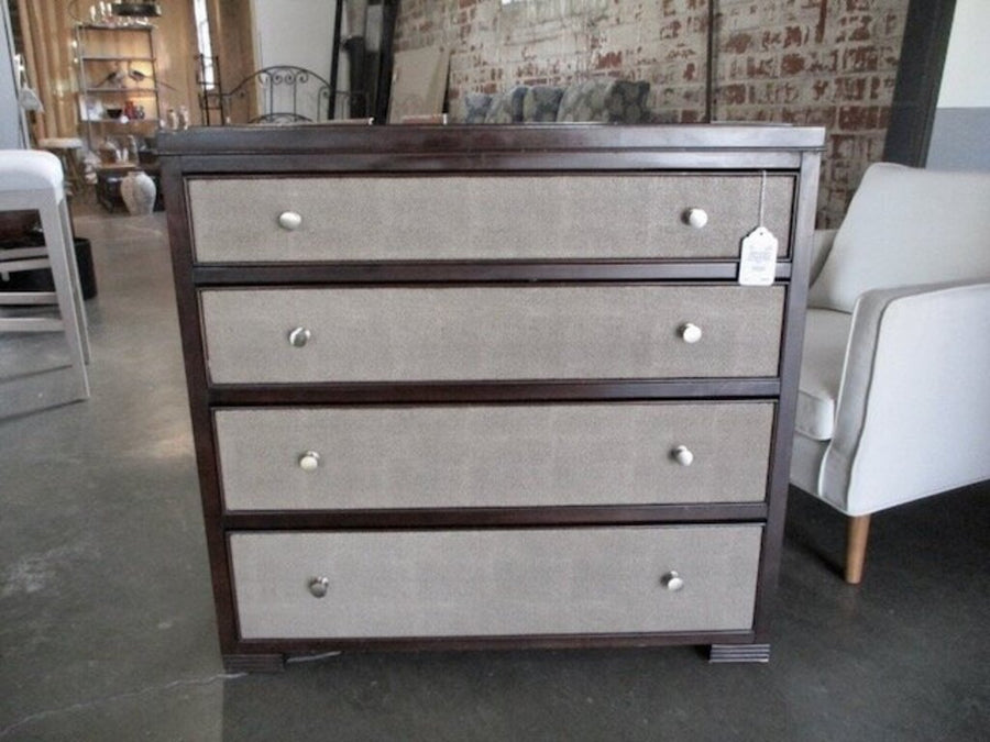 Stanley Furniture Chest of Drawers w/ Faux Shagreen Finish 36"W x 19"D x 34"T