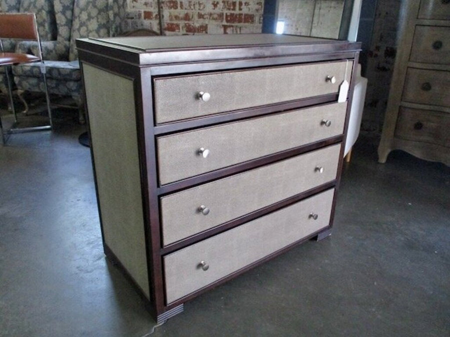 Stanley Furniture Chest of Drawers w/ Faux Shagreen Finish 36"W x 19"D x 34"T