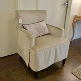 Accent Chair In Velvet 26"W x 23"D x 34.5"T