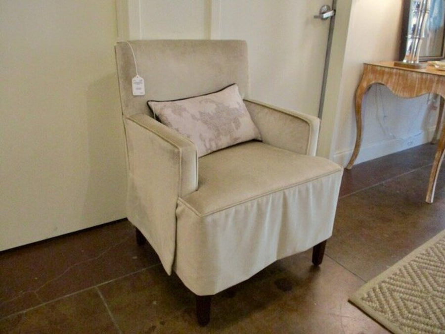 Accent Chair In Velvet 26"W x 23"D x 34.5"T