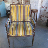 Antique Louis XVI Style French Chair 23.5"W x 19"D x 37"T