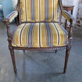 Antique Louis XVI Style French Chair 23.5"W x 19"D x 37"T