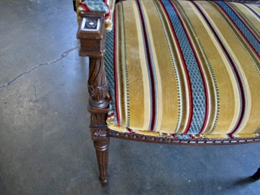Antique Louis XVI Style French Chair 23.5"W x 19"D x 37"T