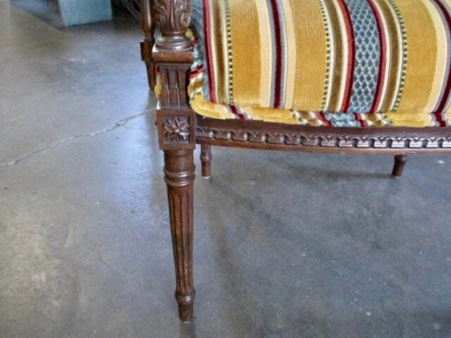 Antique Louis XVI Style French Chair 23.5"W x 19"D x 37"T