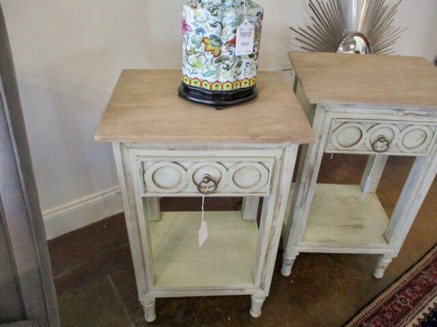 Distressed Nightstand 18"W x 14"D x 30"T