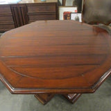 Hooker Waverly Place Card Game/Dining Table With Reversible Top 54"Diam x 30"High